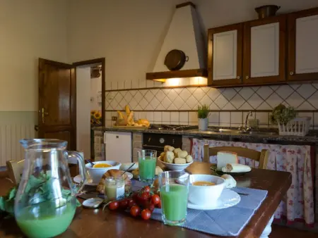 Lilla Canale' Wohnung mit Gemeinschaftspool, Appartement 4 personnes à Peccioli - Photo 11