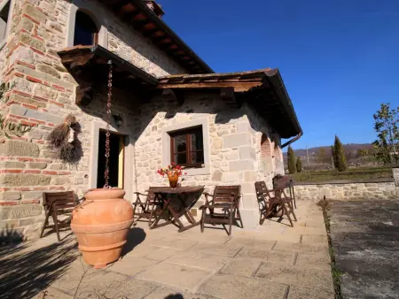 Landgut  Il Villino  mit Terrasse, Appartement 3 personnes à Poppi - Photo 29