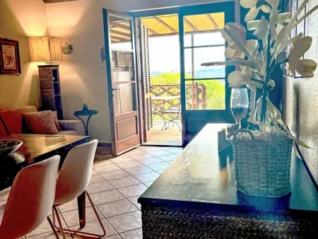 Wohnung in Sanguineto mit privatem Parkplatz, Appartement 4 personnes à Sanguineto - Photo 1