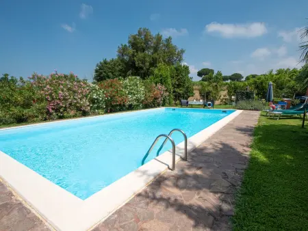 Oleandri Ferienhaus mit privatem Pool, Maison 4 personnes à Nettuno - Photo 1