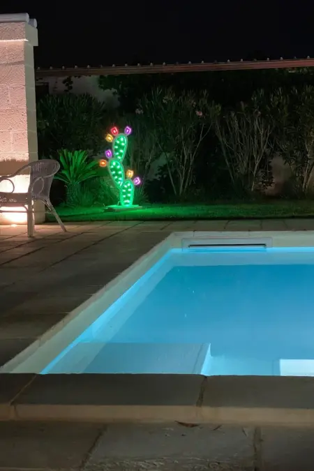 VILLA MIT POOL - PODERE CORDA DI LANA, Maison 4 personnes à Leverano - Photo 7