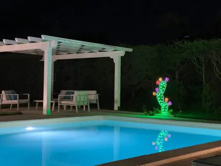 VILLA MIT POOL - PODERE CORDA DI LANA, Maison 4 personnes à Leverano - Photo 8