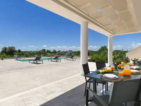 Villa Gioena mit Pool, Maison 8 personnes à San Vito Dei Normanni - Photo 5
