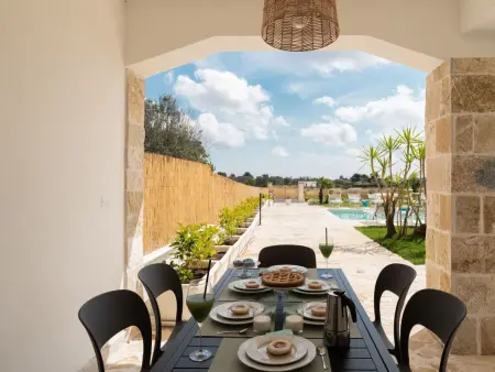 Villa Greenlife  mit privatem Pool, Maison 10 personnes à San Vito Dei Normanni - Photo 5