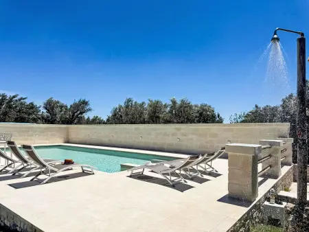 Trullo für Ferien in Apulien, Maison 5 personnes à San Michele Salentino - Photo 8