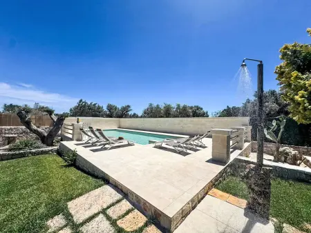 Trullo für Ferien in Apulien, Maison 5 personnes à San Michele Salentino - Photo 9