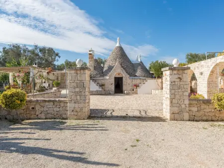 Trullo für Ferien in Apulien, Maison 5 personnes à San Michele Salentino - Photo 23