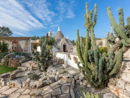 Trullo für Ferien in Apulien, Maison 5 personnes à San Michele Salentino - Photo 26