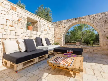 Trullo für Ferien in Apulien, Maison 5 personnes à San Michele Salentino - Photo 44