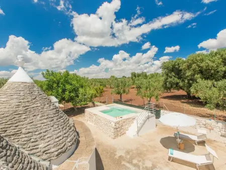 Trullo die Riesenpappel, Maison 5 personnes à San Michele Salentino - Photo 1