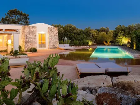 in Ostuni mit Privatem Pool, Maison 6 personnes à Ostuni - Photo 4