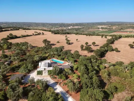 in Ostuni mit Privatem Pool, Maison 6 personnes à Ostuni - Photo 49