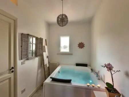 Casa Blu, alte Villa mit privatem Pool und Spa, Maison 10 personnes à Ostuni - Photo 12