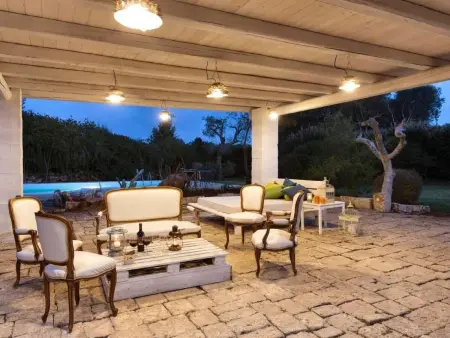 Casa Blu, alte Villa mit privatem Pool und Spa, Maison 10 personnes à Ostuni - Photo 17