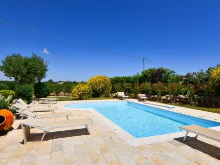 Casa Blu, alte Villa mit privatem Pool und Spa, Maison 10 personnes à Ostuni - Photo 21
