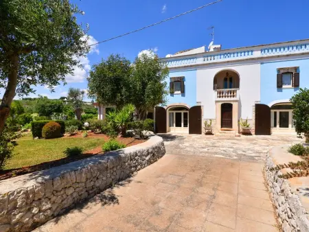 Casa Blu, alte Villa mit privatem Pool und Spa, Maison 10 personnes à Ostuni - Photo 35