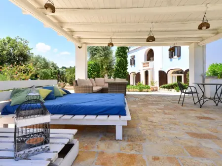 Casa Blu, alte Villa mit privatem Pool und Spa, Maison 10 personnes à Ostuni - Photo 37