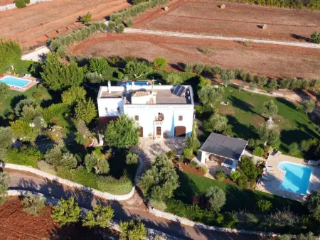 Casa Blu, alte Villa mit privatem Pool und Spa, Maison 10 personnes à Ostuni - Photo 38