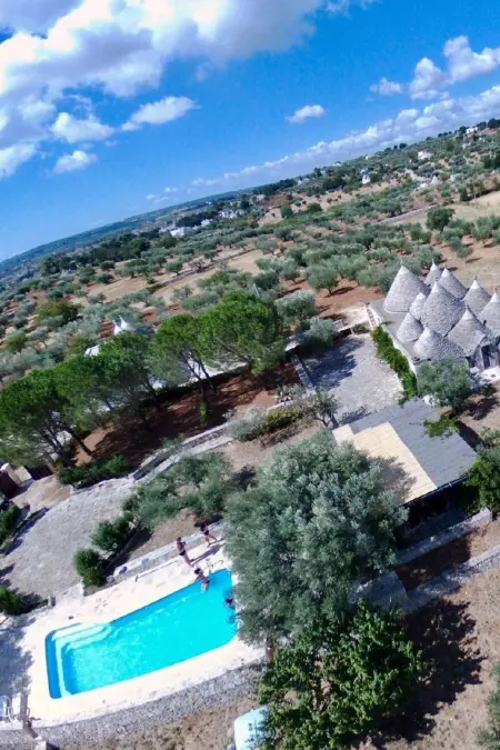 11 Trulli in Martina Franca mit privatem Pool, Maison 4 personnes à Martina Franca - Photo 25