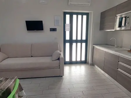 Brandneue Wohnung in Villa mit Schwimmbad, Appartement 6 personnes à Peschici - Photo 35