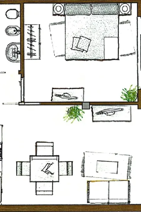 Schönes Penthouse für bis zu 4 Personen, Appartement 3 personnes à Cannigione - Photo 2