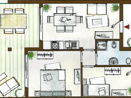 Atemberaubendes Familien-Penthouse mit Meerblick - Photo 5