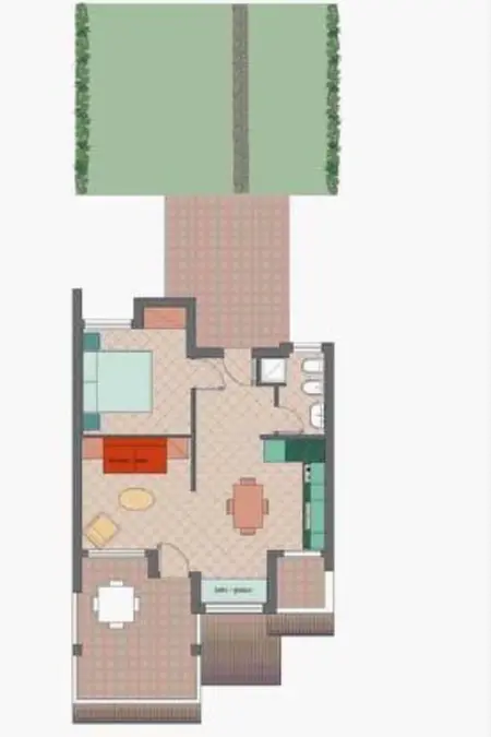 Bilocale 11, Appartement 5 personnes à Villasimius - Photo 11