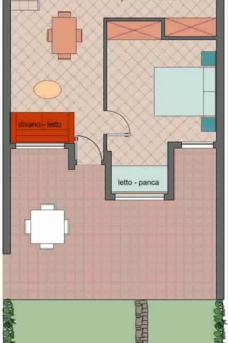 Trilokal 9, Appartement 7 personnes à Villasimius - Photo 7