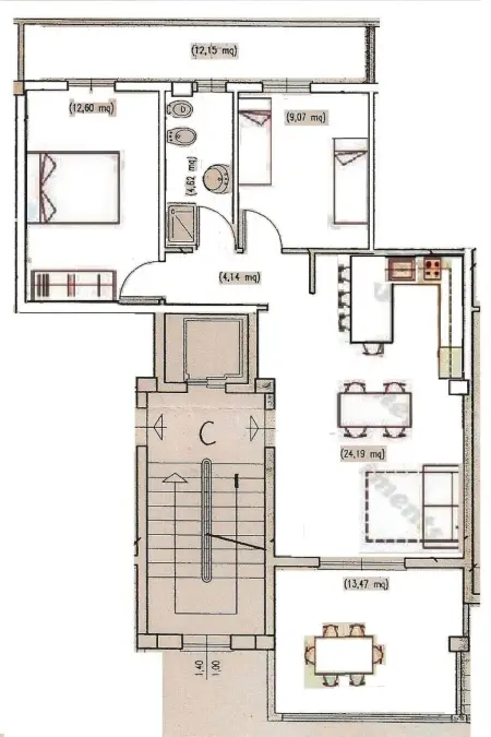 Favola, Appartement 5 personnes à Alghero - Photo 38