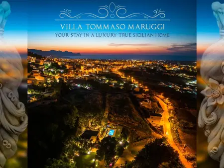 Villa Tommaso Maruggi Jacuzzi und privater Pool, Maison 12 personnes à Alcamo - Photo 1