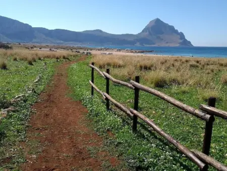 Mandarino Makari Ferienhaus 500 m vom Meer, Maison 5 personnes à San Vito lo Capo - Photo 1