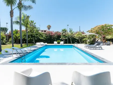 Nereide, Luxusvilla mit Pool am Meer, Maison 6 personnes à Marina di Ragusa - Photo 6