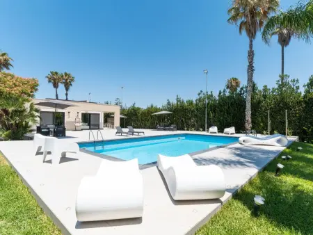 Nereide, Luxusvilla mit Pool am Meer, Maison 6 personnes à Marina di Ragusa - Photo 13
