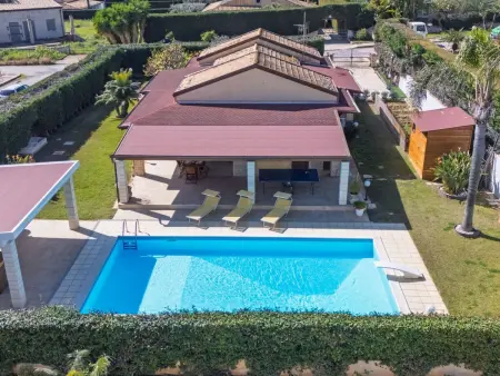 Sterlizia, Villa mit Pool in Meeresnähe, Maison 6 personnes à Scicli - Photo 1