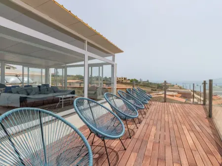 Poseidon, Villa am Meer mit Panoramaterrasse, Maison 16 personnes à Scicli - Photo 25