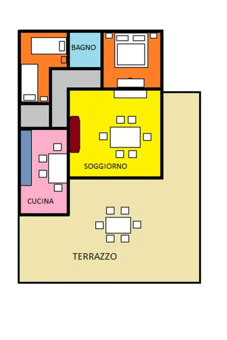 mit grosser Terrasse direkt am Meer, Appartement 5 personnes à Marina di Modica - Photo 19