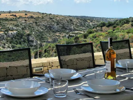 Komfortable Villa Castello - Blick auf Cava d'Ispica - Photo 8