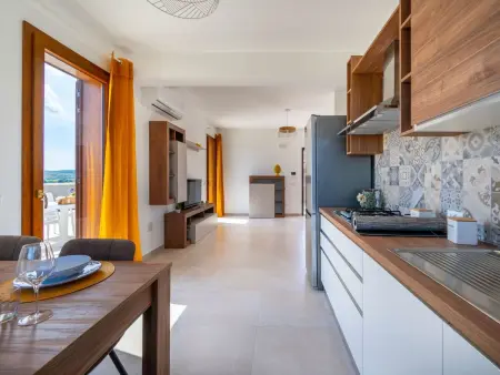 Wohnung 'Villa Stefania, Appartement 4 personnes à Calabernardo - Photo 10