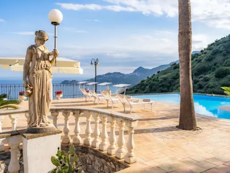 Villa Finù - Panoramavilla mit Pool, Maison 12 personnes à Letojanni - Photo 2