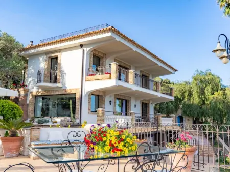 Villa Finù - Panoramavilla mit Pool, Maison 12 personnes à Letojanni - Photo 42