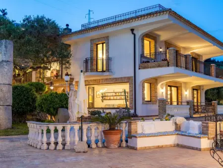 Villa Finù - Panoramavilla mit Pool, Maison 12 personnes à Letojanni - Photo 47