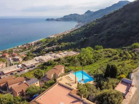Villa Finù - Panoramavilla mit Pool, Maison 12 personnes à Letojanni - Photo 48