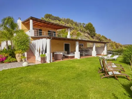 Haus in Collo Pirrera mit privatem Pool, Maison 6 personnes à Eolie Lipari - Photo 2