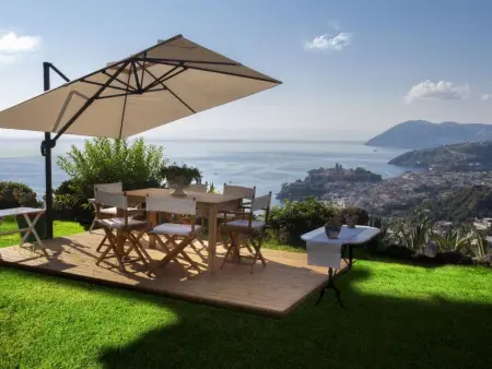 Haus in Collo Pirrera mit privatem Pool, Maison 6 personnes à Eolie Lipari - Photo 14