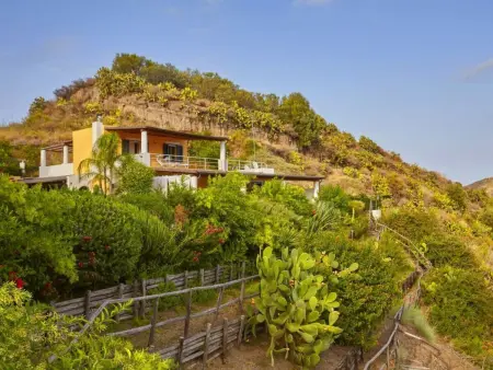Haus in Collo Pirrera mit privatem Pool, Maison 6 personnes à Eolie Lipari - Photo 26