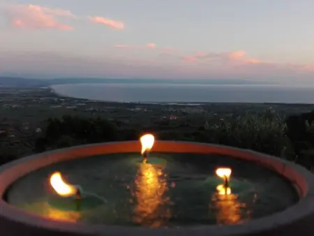 Wunderschöne Villa dei Feaci mit Pool, Maison 4 personnes à Lamezia Terme - Photo 13