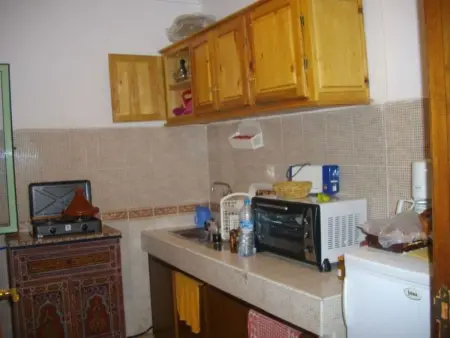 Schöne Wohnung mit Balkon und Bergblick, Appartement 4 personnes à Marrakech - Photo 9