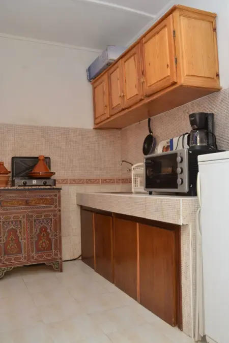 Schöne Wohnung mit Balkon und Bergblick, Appartement 4 personnes à Marrakech - Photo 11