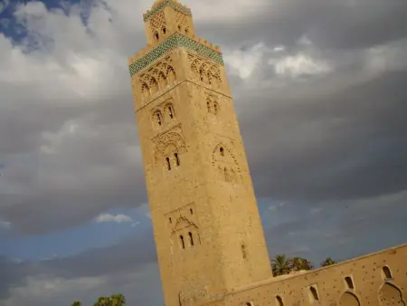 Schöne Wohnung mit Balkon und Bergblick, Appartement 4 personnes à Marrakech - Photo 18
