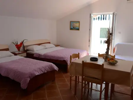 Studioapartment Lazarevic mit Balkon, Appartement 4 personnes à Bigova - Photo 25